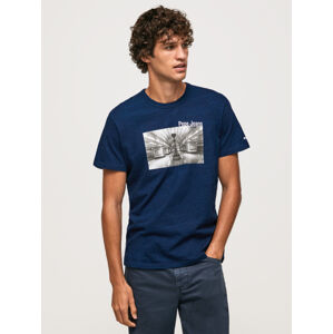 Pepe Jeans pánské tmavě modré tričko - XXL (581)